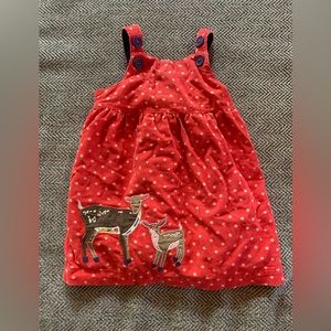 6-12 m Mini Boden fall corduroy dress